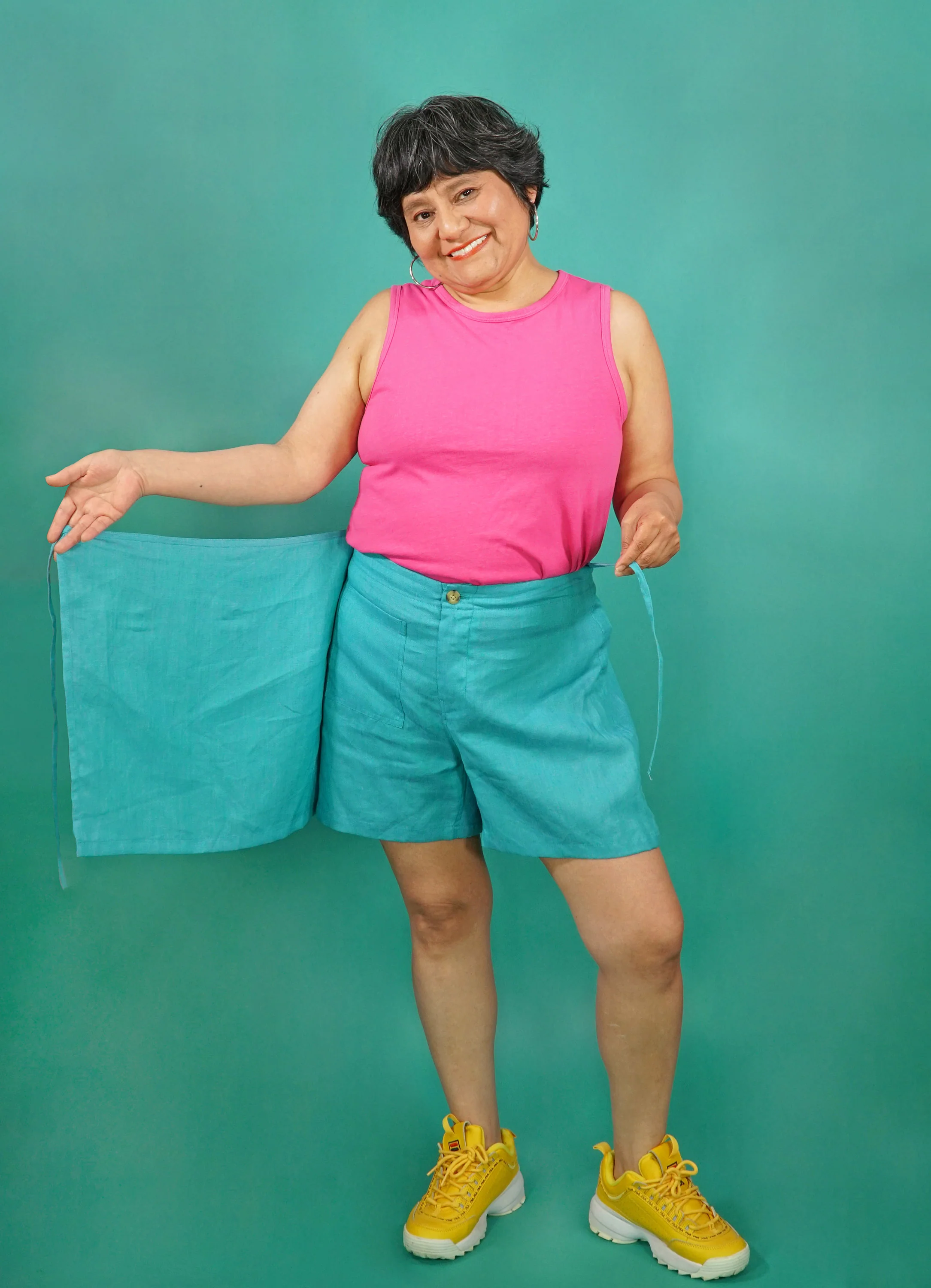 Cheypie Linen Skort - Image 3