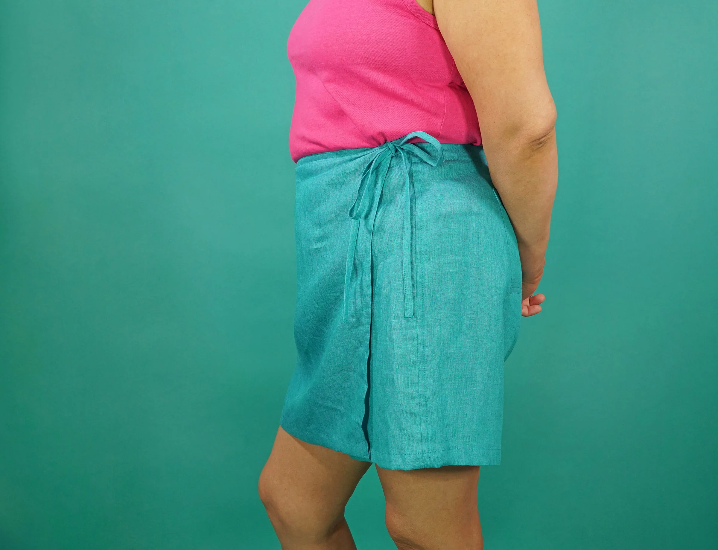 Cheypie Linen Skort - Image 5