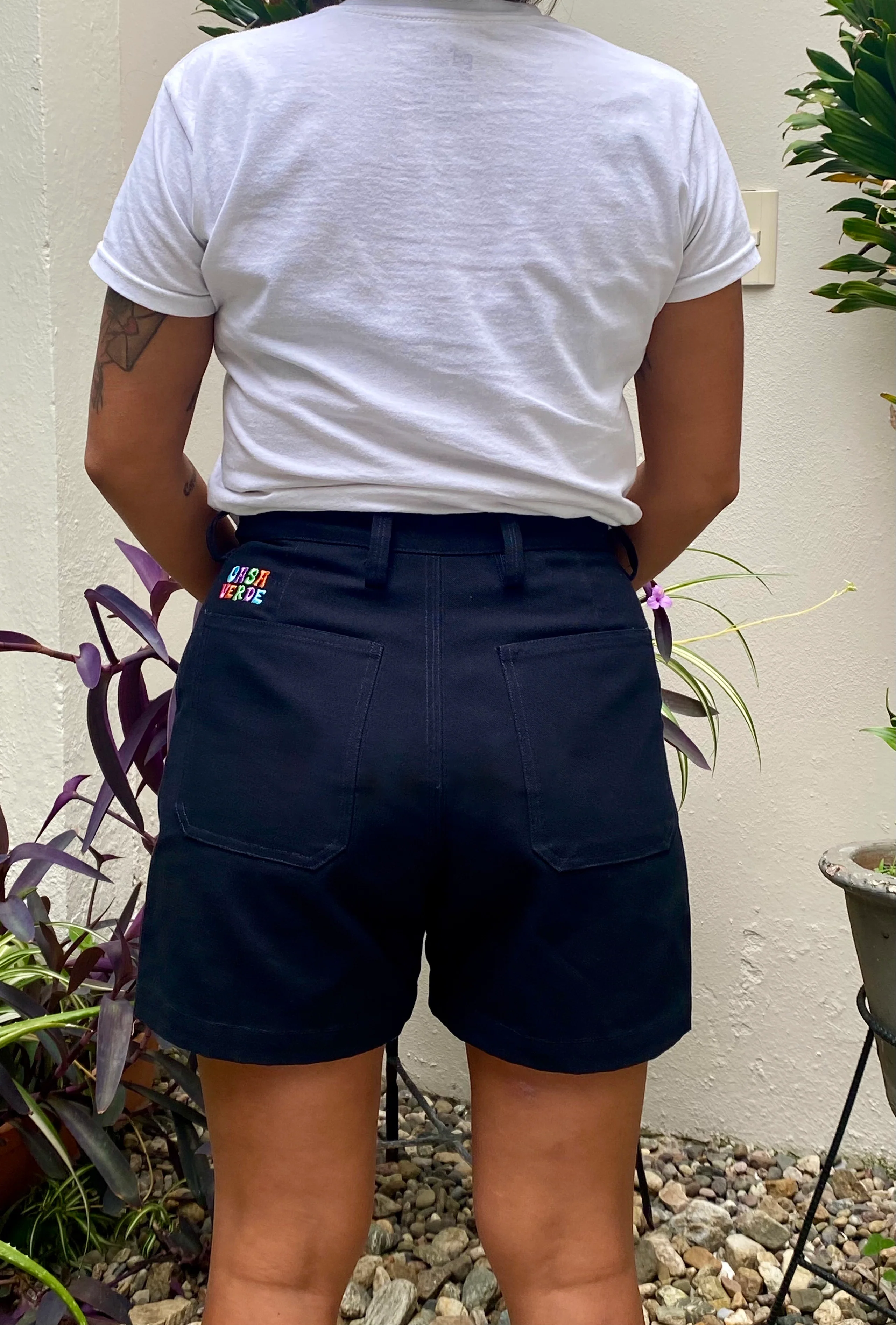 Organic Cotton Canvas Angie Shorts - Image 8