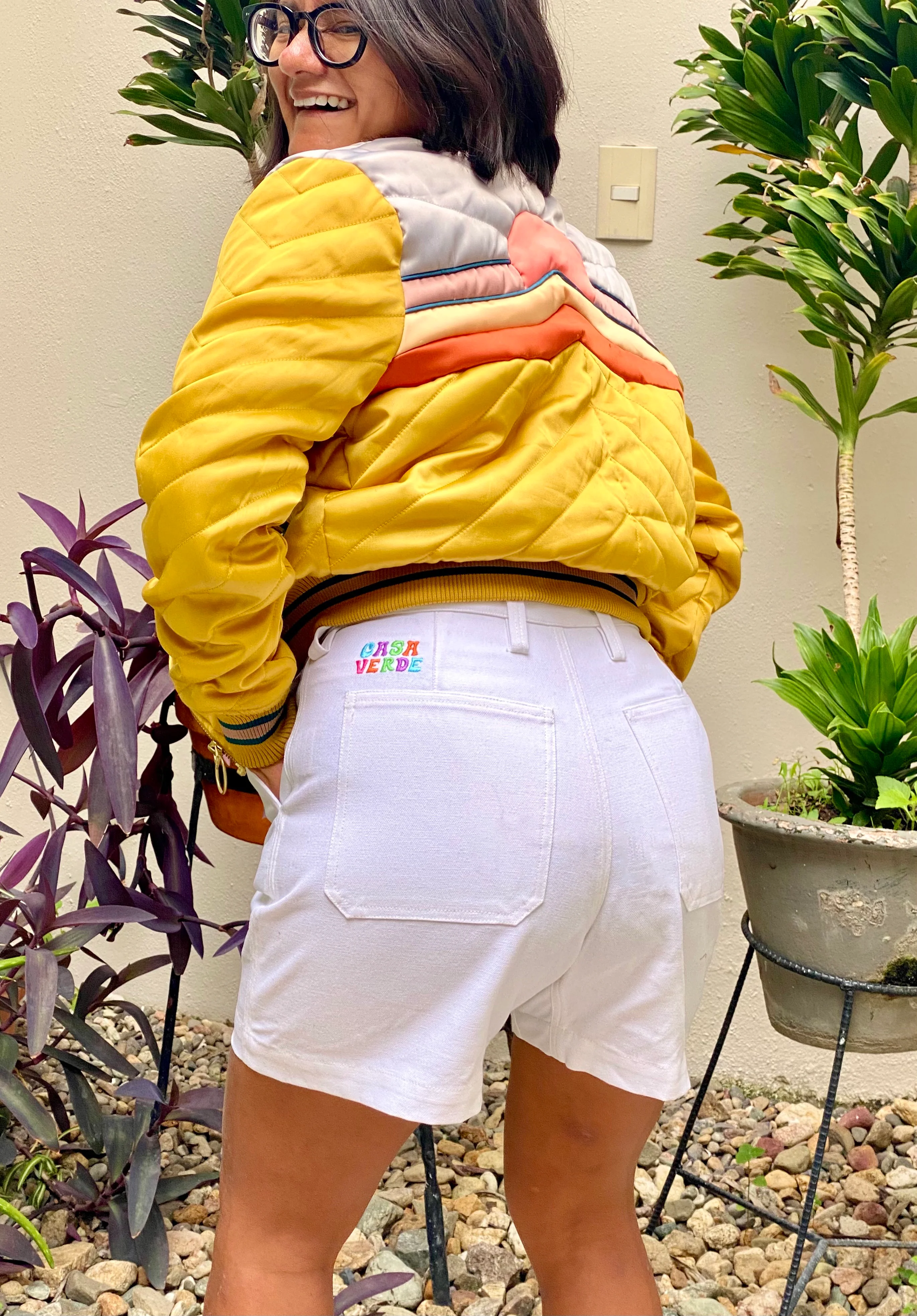Organic Cotton Canvas Angie Shorts - Image 9
