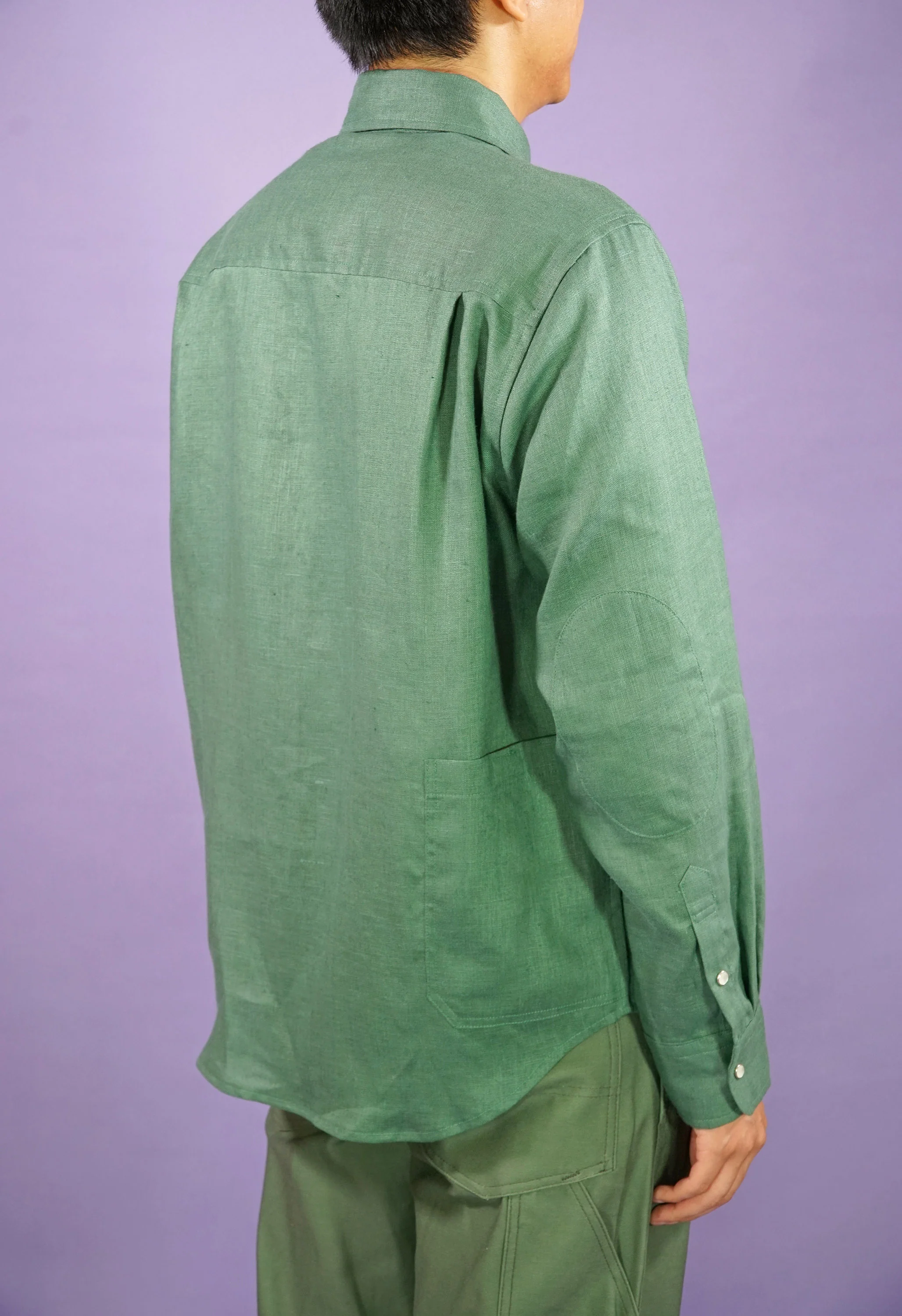 SFA Linen Long-Sleeve Shirt - Image 4