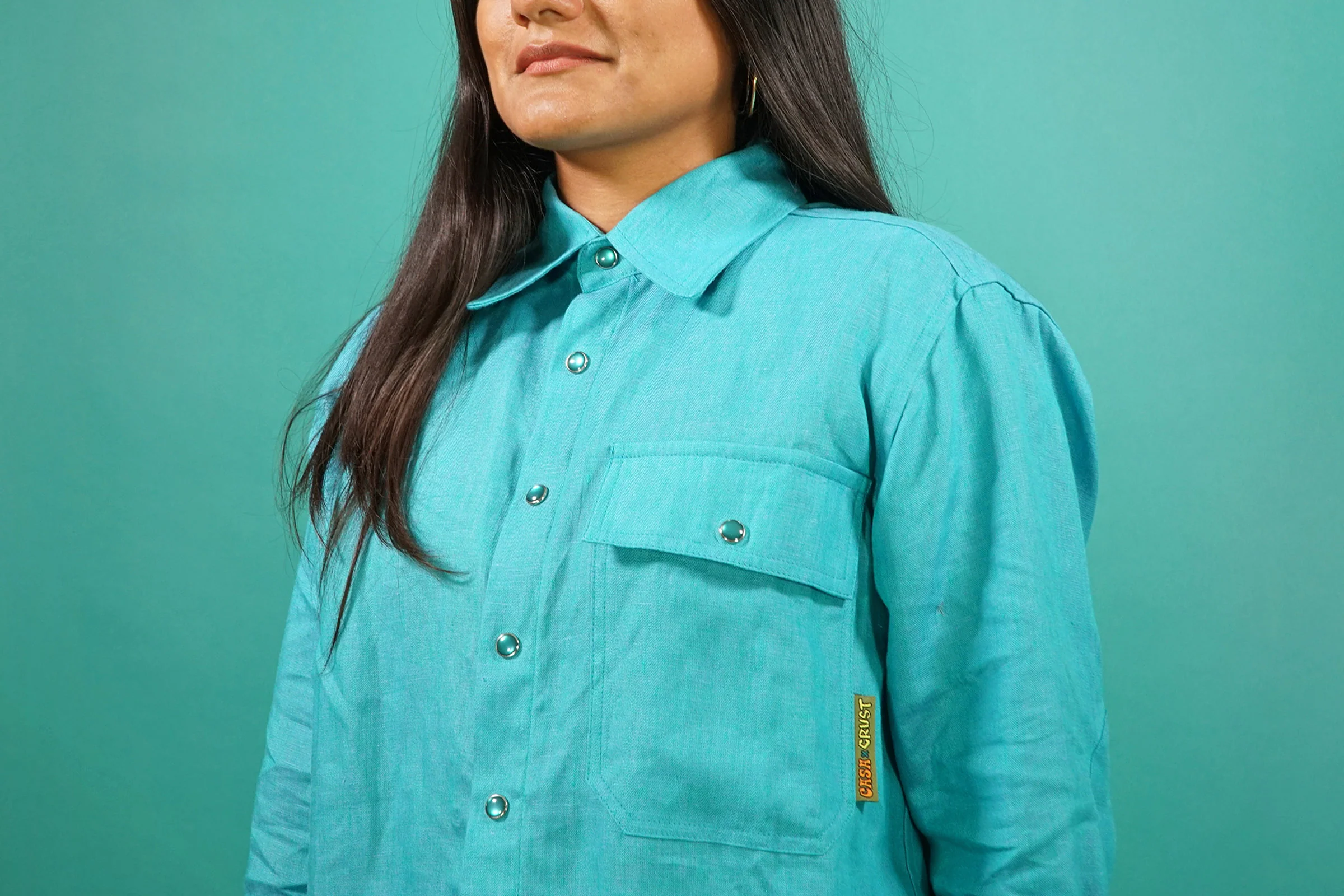 SFA Linen Long-Sleeve Shirt - Image 8