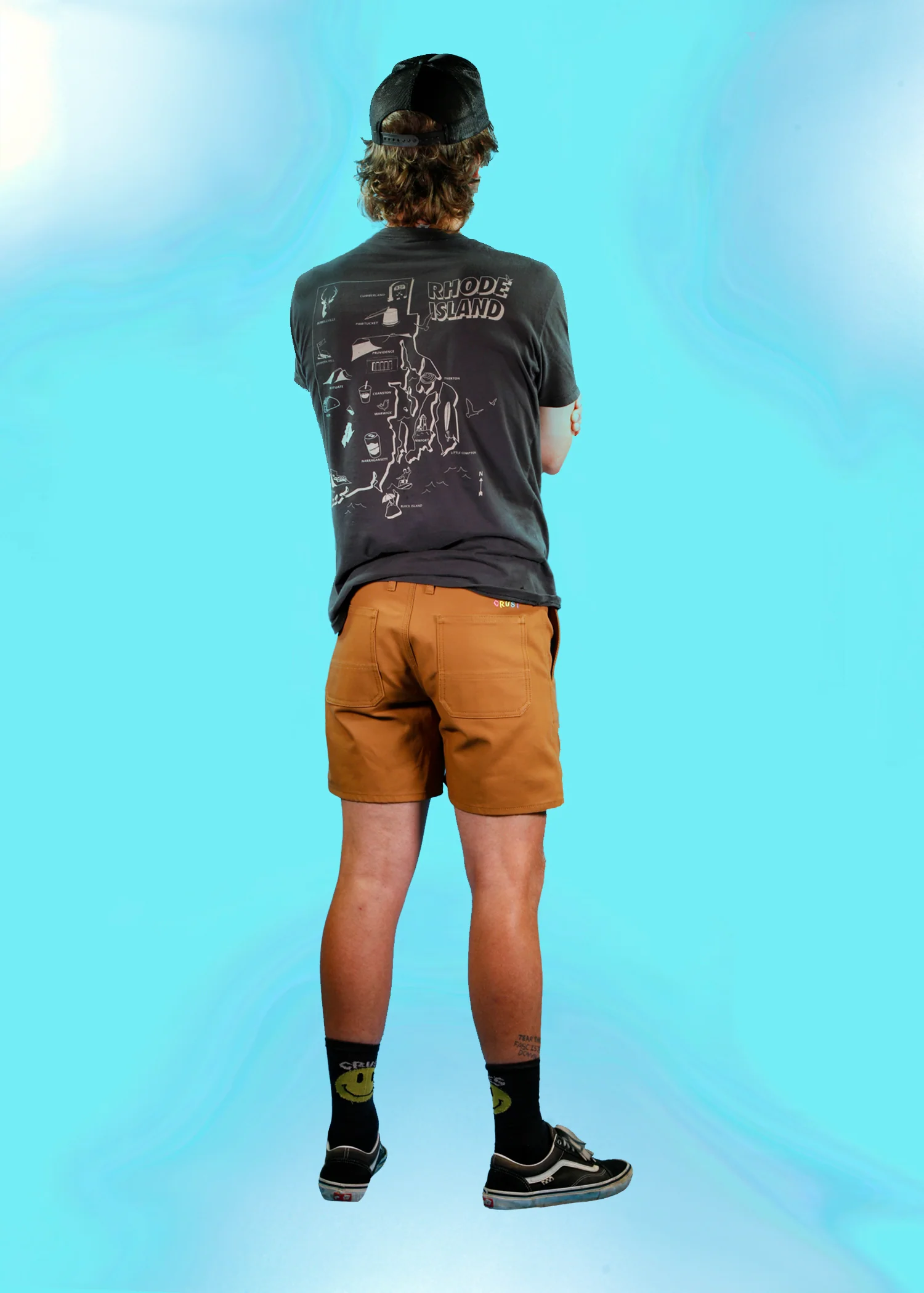 Southern-Hemi Organic Cotton Canvas Shorts - Image 3